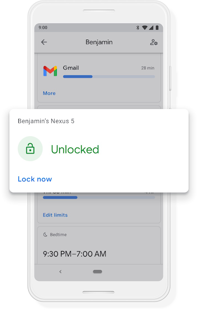 A Google phone screen that shows the device is locked until 7:30am.