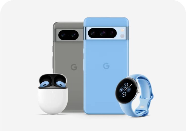 Google Pixel phones, Pixel Buds Pro and Pixel Watch