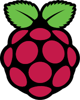 Logo for Raspberry Pi.