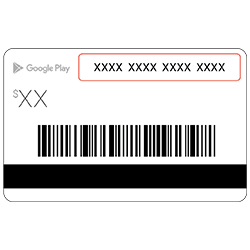 Google Play gift card code