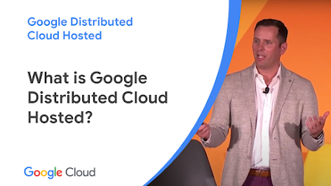 Brad Bonnett speaking about GDCH at Google Cloud Next'23