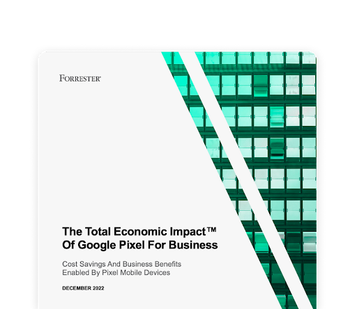 The cover of the Forrester Total Economic Impact study
