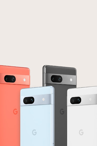 Pixel 7a in all four colors.