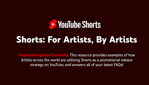 Shorts: For Artists, By Artist Inspo Guide & FAQs