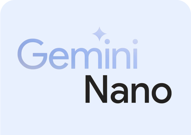 The words 'Gemini' and 'Nano' 