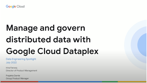 gestisci i dati con Dataplex