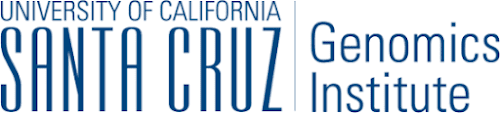 Logo for University of California Santa Cruz Genomics Institute
