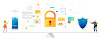 Icono conceptual que muestra una mejor protección de las aplicaciones web y APIs frente a amenazas