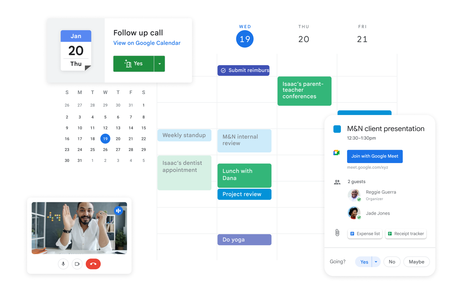 Gemeinsam nutzbarer Kalender in Google Workspace