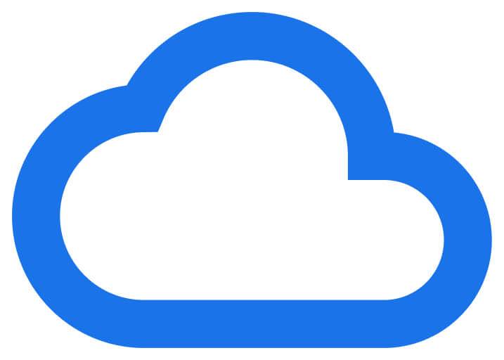 Icône représentant un nuage