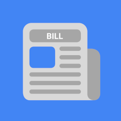 Google Fiber billing statement icon