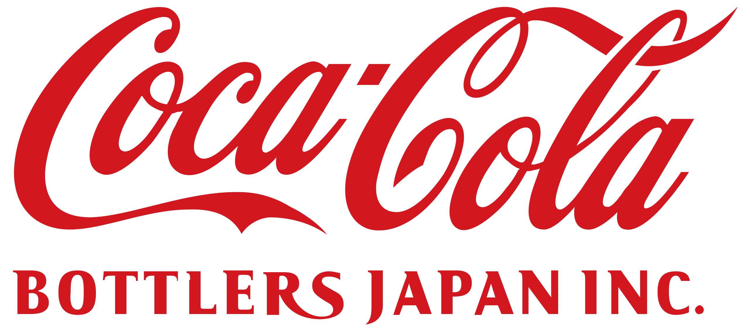 Logo Coca-Cola bottlers Japan