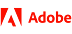 The logo for Adobe