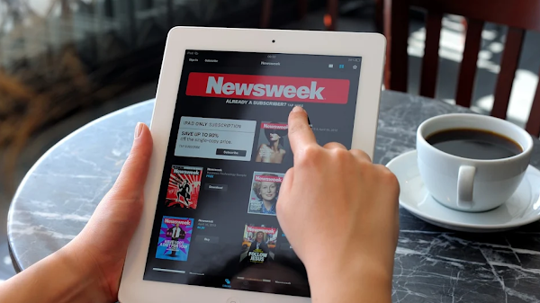 Newsweek en un iPad