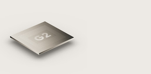 Sleek Google Tensor G2 hardware chip