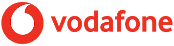 Vodafone のロゴ