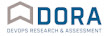 Logotipo de DORA: Investigación y evaluación de DevOps