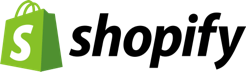 Abbildung: Shopify-Logo mit dem Buchstaben S auf einer grünen Tasche.