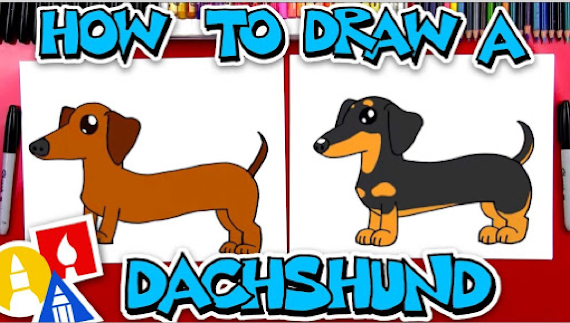 How To Draw A Dachsund