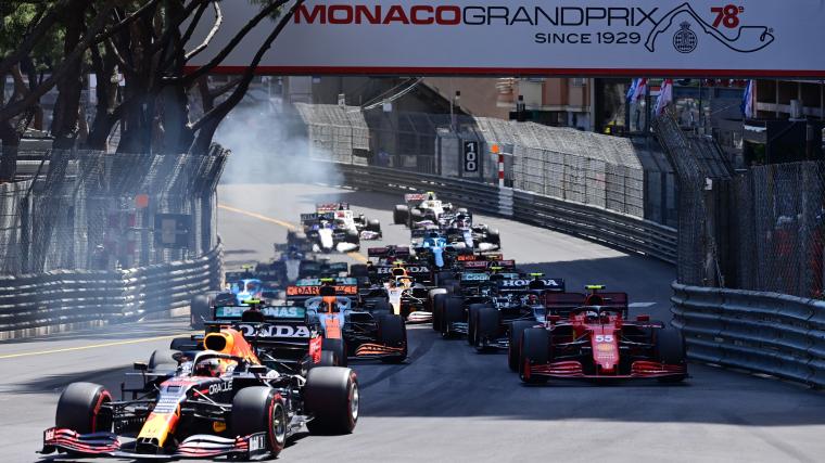 What time does the F1 Monaco Grand Prix start today? image