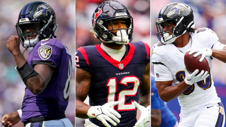 NFL DFS picks for Ravens-Texans: Best lineups, props for DraftKings, FanDuel image