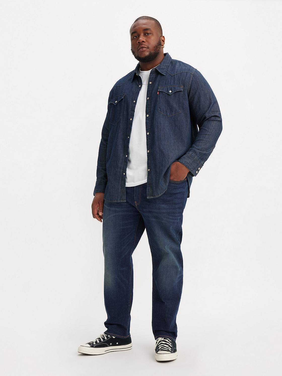 502™ Taper Fit Levi's® Flex Men's Jeans (Big & Tall) 1