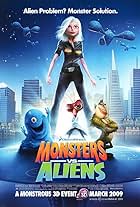 Reese Witherspoon, Will Arnett, Hugh Laurie, and Seth Rogen in Monsters vs. Aliens (2009)