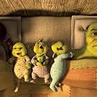 Cameron Diaz, Mike Myers, Jasper Johannes Andrews, Nina Zoe Bakshi, Miles Bakshi, and Ollie Mitchell in Shrek Forever After (2010)