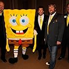 Bill Fagerbakke, Tom Kenny, and Paul Tibbitt at an event for SpongeBob SquarePants (1999)