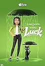Simon Pegg and Eva Noblezada in Luck (2022)