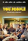 David Duchovny, Nia Long, Julia Louis-Dreyfus, Eddie Murphy, Jonah Hill, and Lauren London in You People (2023)