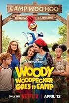 Mary-Louise Parker, Eric Bauza, and Chloe De Los Santos in Woody Woodpecker Goes to Camp (2024)