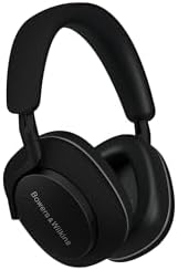 Bowers & Wilkins Px7 S2e Over-Ear Headphones (2023 Model) - Enhanced Noise Cancellation & Transparency Mode, Six Mics, Music App Compatible, 30-Hour Playback Time, Anthracite Black