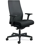 HON Ignition 2.0 Ergonomic Office Chair Mesh Back Computer Desk Chair - Synchro-Tilt Recline, Lum...