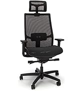 HON Ignition 2.0 Ergonomic Mesh Office Chair with Headrest - High Back Computer Desk Chair Adjust...