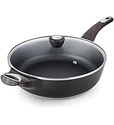 SENSARTE Nonstick Deep Frying Pan, 12 Inch Large Skillet Pan, Induction Cookware, 5Qt Non Stick S...