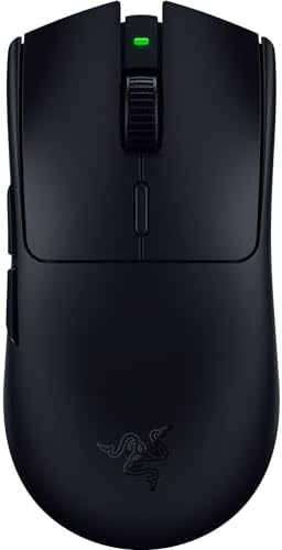 Razer Viper V3 HyperSpeed Wireless Esports Gaming Mouse: 82g Lightweight Design - 30K DPI Optical Sensor - Up to 280 Hr Battery Life - Mechanical Switches Gen-2 - Classic Black