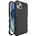 Smartish® iPhone 15 Plus Protective Magnetic Case - Gripzilla Compatible with MagSafe [Rugged + Tough] Heavy Duty Grip Armor Cover w/Drop Tested Protection for Apple iPhone 15 Plus - Black Tie Affair