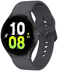 SAMSUNG Galaxy Watch 5 44mm Bluetooth Smartwatch w/Body, Health, Fitness and Sleep Tracker, Improved Battery, Sapphire Crystal Glass, Enhanced GPS Tracking, US Version, Gray