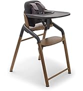 Bugaboo Giraffe Wooden Baby High Chair, Adjustable in 1 Second, Easy to Clean, Safe and Ergonomic...