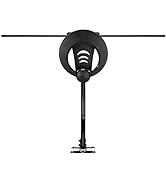 Antennas Direct ClearStream 1MAX Indoor Outdoor TV Antenna, UHF VHF, Multi-Directional, 40+ Mile ...
