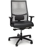 HON Ignition 2.0 ReActiv Ergonomic Office Chair - Open Mesh-Style Back for Max Airflow & Flex Sup...