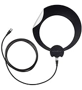 Antennas Direct ClearStream Eclipse TV Antenna, 35+ Miles Range, Multi-Directional, Grips to Wall...