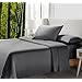 California Design Den Rayon from Bamboo Sheets Queen Size Bed Luxury Silk Sheets 4 Piece Sheet Set, Cooling Sheets, Dark Gray Bedsheets with Snug Fitted Deep Pockets (Queen, Dark Gray)