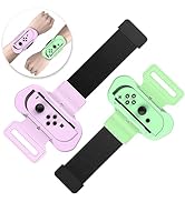 Wrist bands for Dance 2024 2023 2022 Switch and for Zumba Burn It Up - Upgraded Adjustable Elasti...