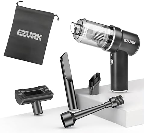 EZVAK Cordless Handheld Car Vacuum Cleaner (Black)