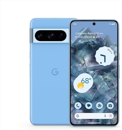 Google Pixel 8 Pro - Unlocked Android Smartphone with Telephoto Lens and Super Actua Display - 24-Hour Battery - Bay - 128 GB
