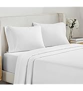 California Design Den - Sheets for Queen Size Bed, Soft 100% Cotton Cooling Sheets Deep Pockets S...
