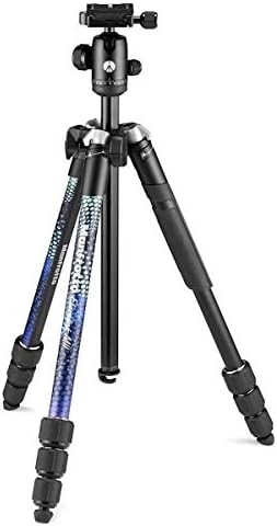 Manfrotto Element MII 4-Section Aluminum Tripod with Ball Head, Blue