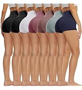 TNNZEET Biker Shorts for Women - 5''/3'' High Waisted Summer Tummy Control Workout Spandex Shorts...